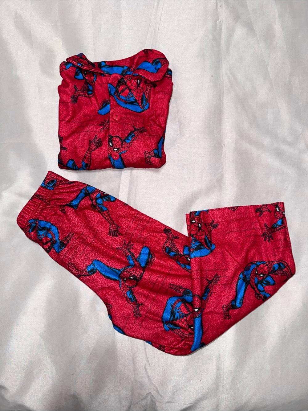 GUC |  Toddler Red Spider-Man Print Pajama Set